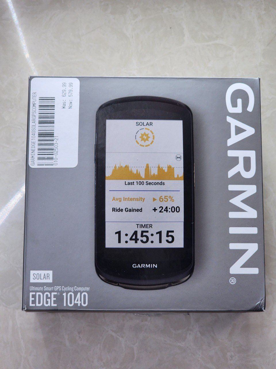 Garmin Edge 1040 Solar GPS Cycling Computer